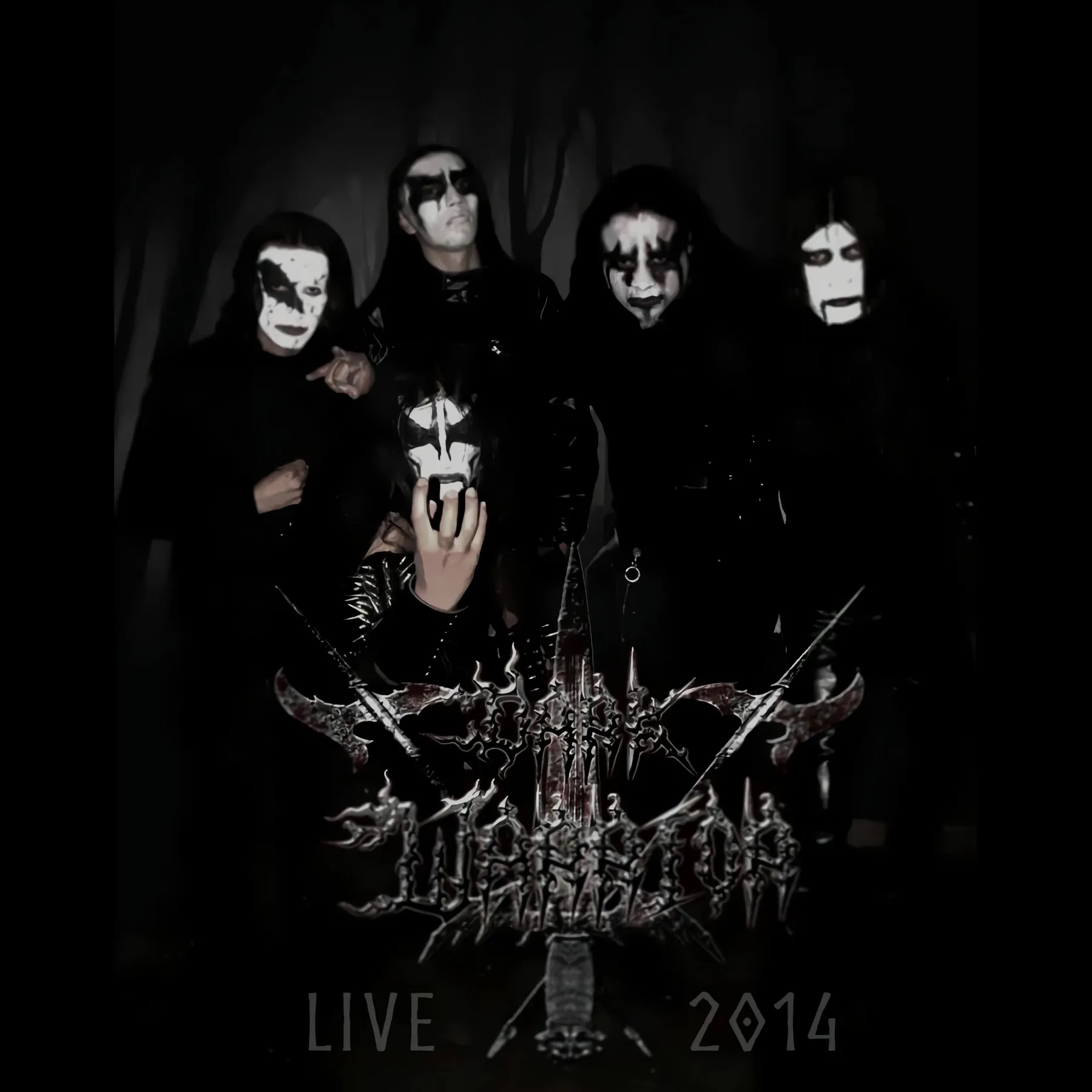 Dark Warrior Live 2014 cover