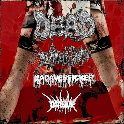 Dead / Depression / Kadaverficker / Diaroe cover