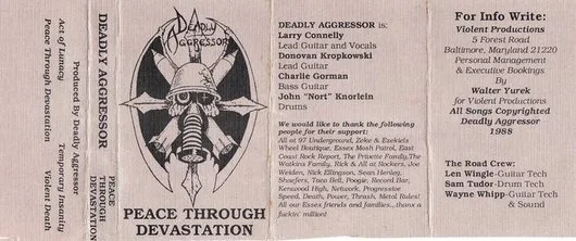 Peace Through Devastation cover
