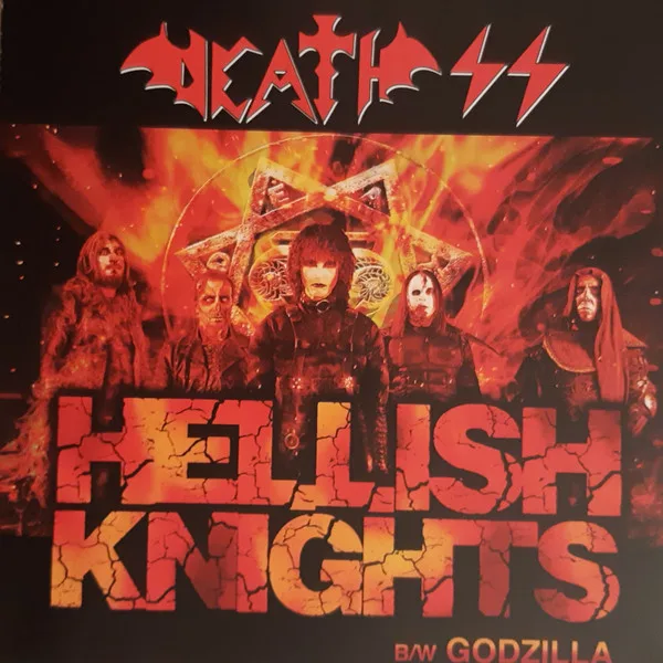 Hellish Knights / Godzilla cover