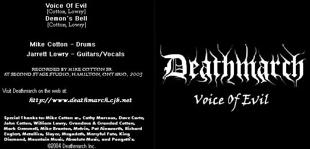 Voice of Evil cover