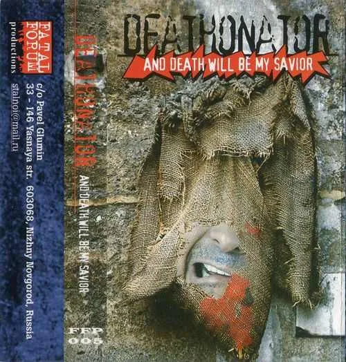 And Death Will Be My Savior cover