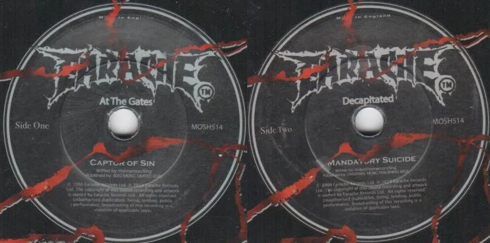 At the Gates / Decapitated cover