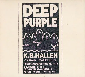 Live in Denmark '72 cover