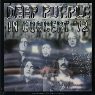In Concert '72 cover