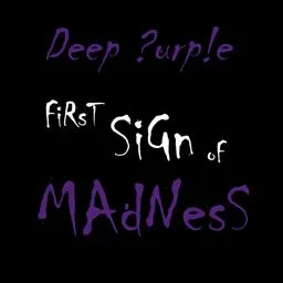 First Sign of Madness cover