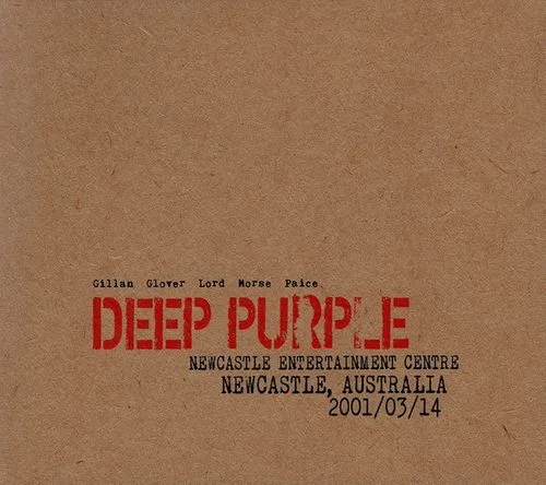 Live in Newcastle 2001 cover