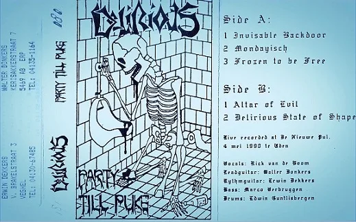 Party Till Puke cover