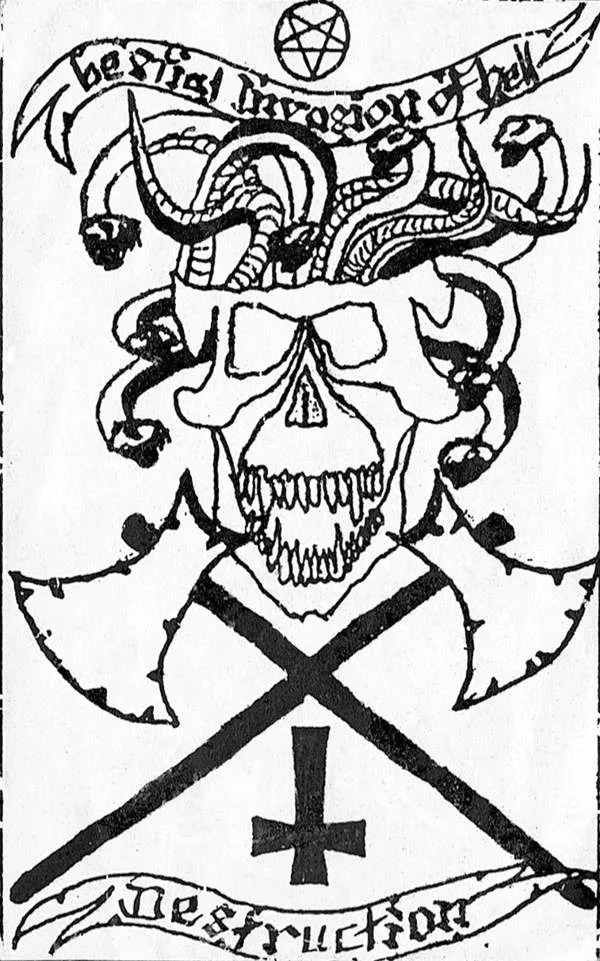 Bestial Invasion of Hell cover