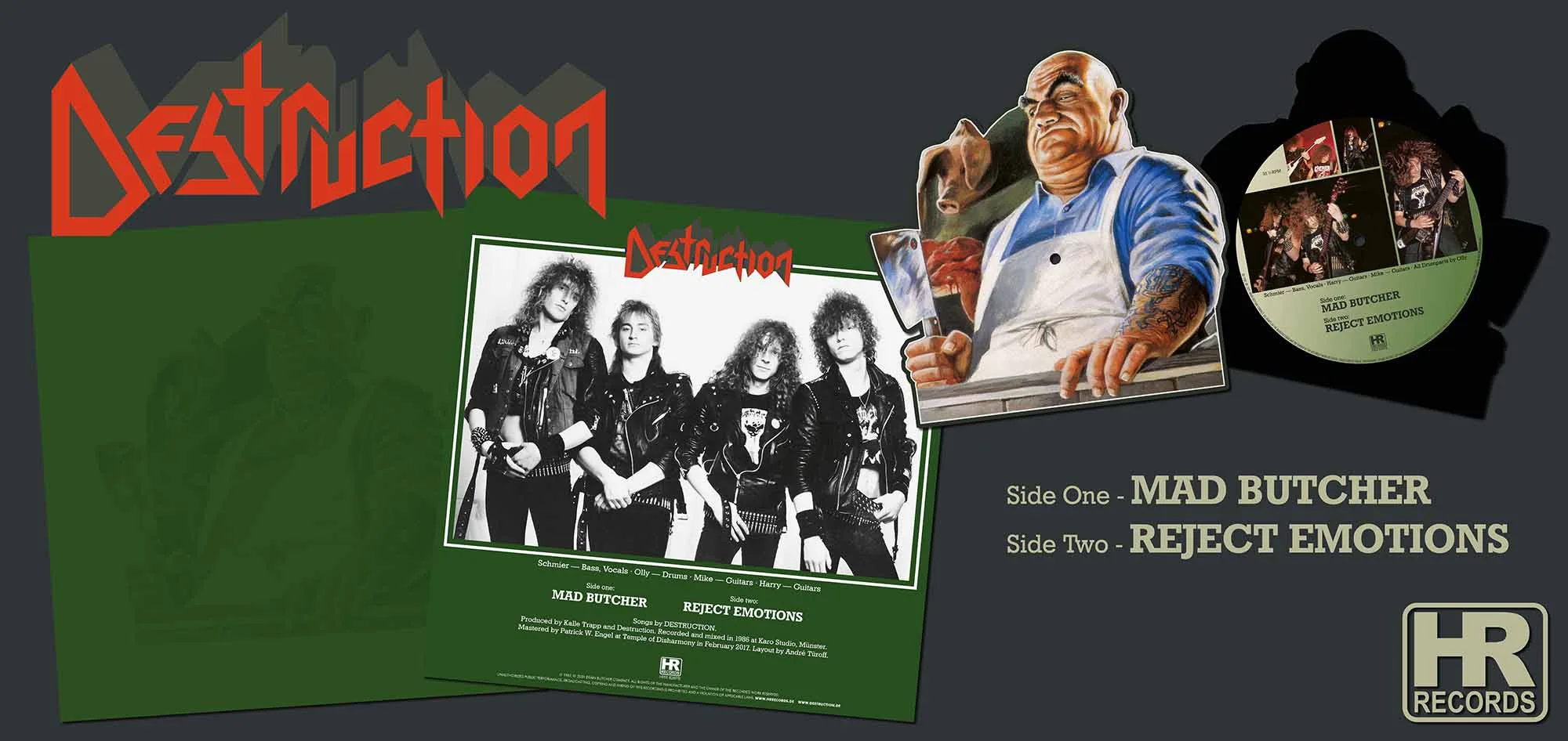 Mad Butcher / Reject Emotions cover