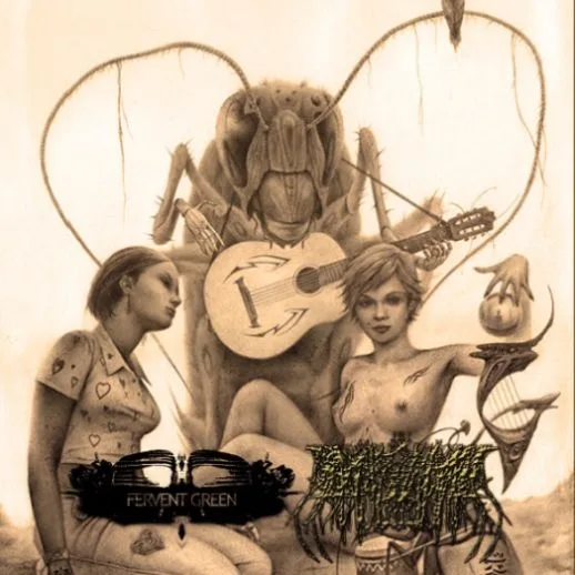 Fervent Green / Dinozauras cover