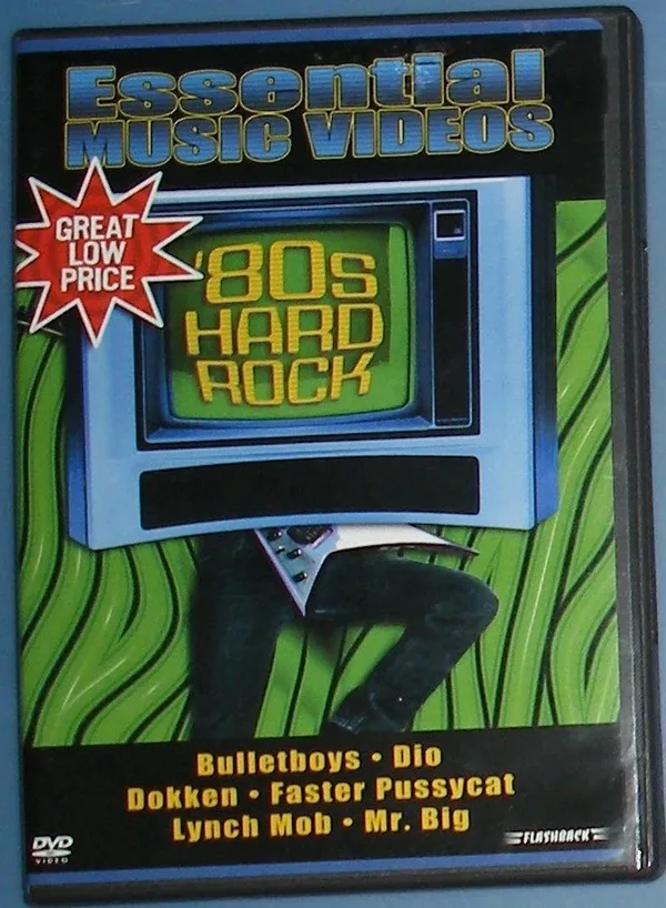 Essential Music Videos: 80's Hard Rock cover