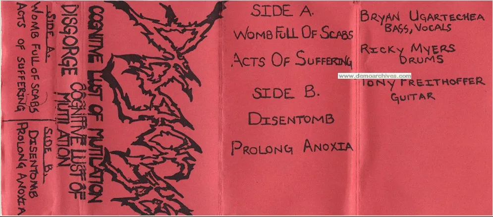 Cognitive Lust of Mutilation cover