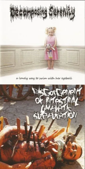 A Lonely Way to Swim with Her Eyeball / Untitled cover