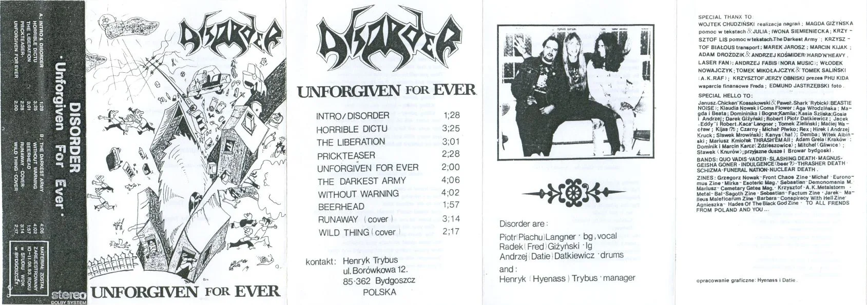 Unforgiven for Ever cover