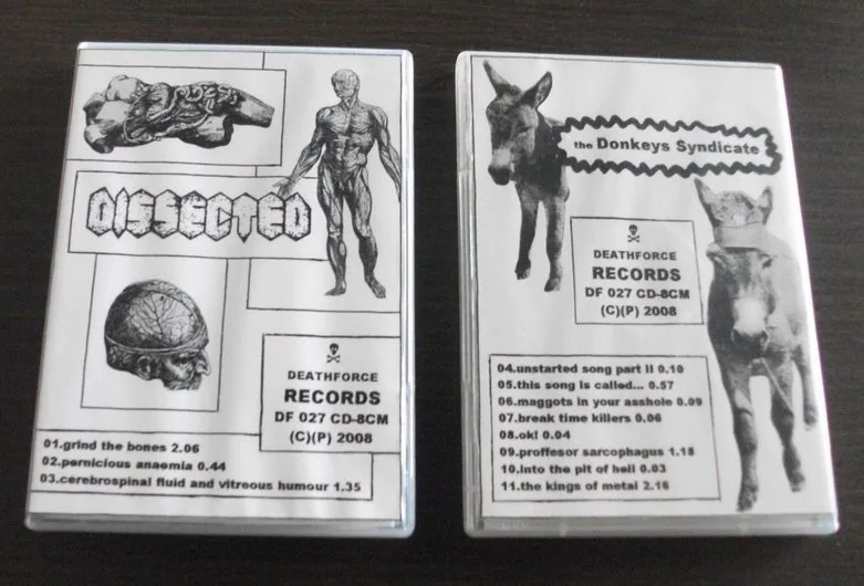 Dissected / The Donkeys Syndicate cover