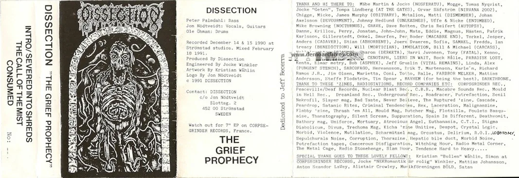 The Grief Prophecy cover