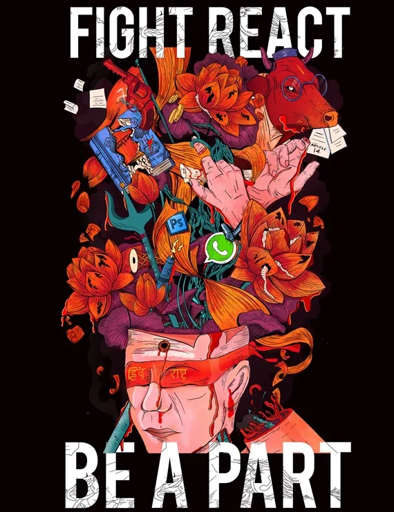 Fight. React. Be a Part! (feat. Kel) cover