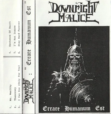 Errare Humanum Est cover