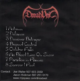 Dread Veil cover