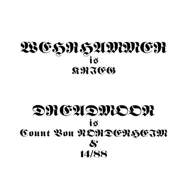 Wehrhammer / Dreadmoon cover