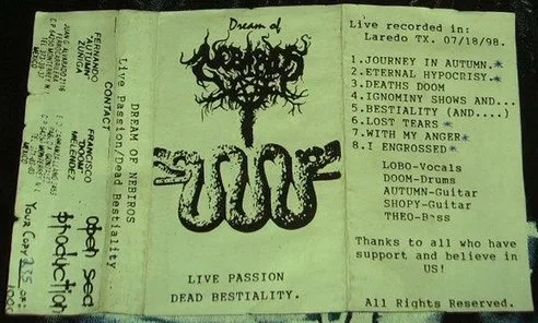 Live Passion Dead Bestiality cover