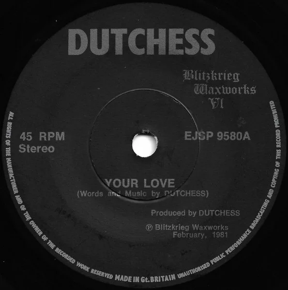 Your Love / Dead and Gone cover