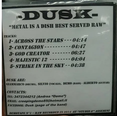Metal Is a Dish Best Served Raw cover