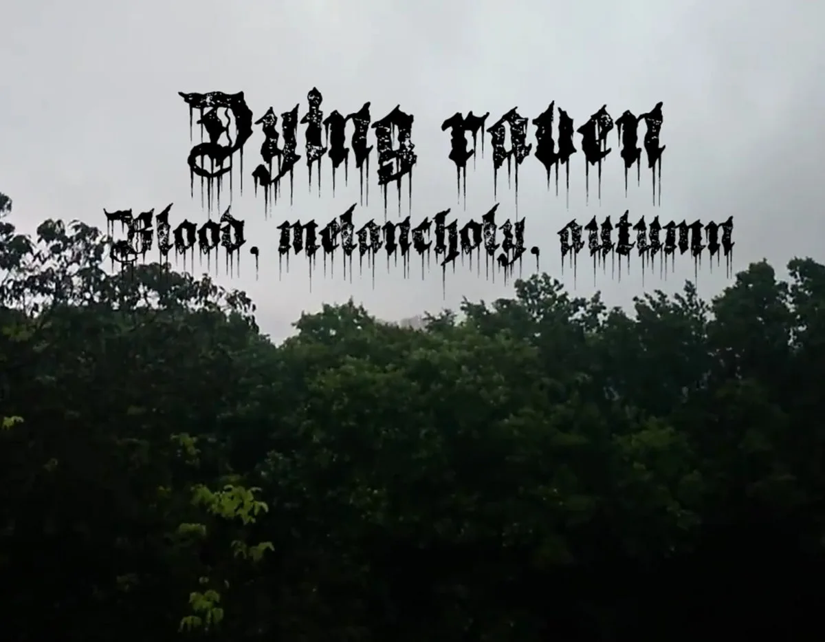 Blood, Melancholy, Autumn cover