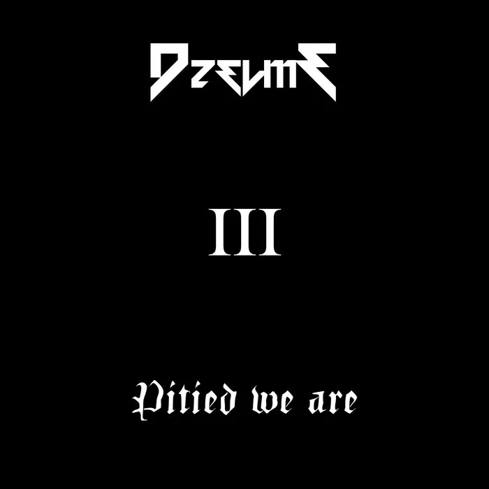 Pitied We Are cover