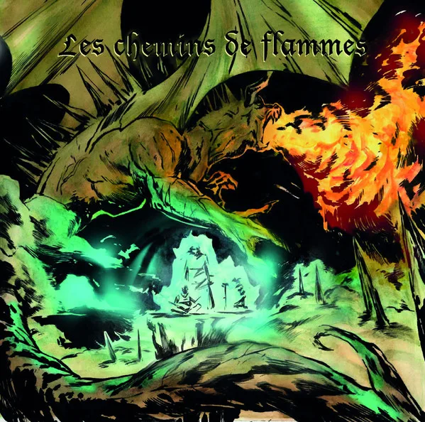 Les chemins de flammes cover