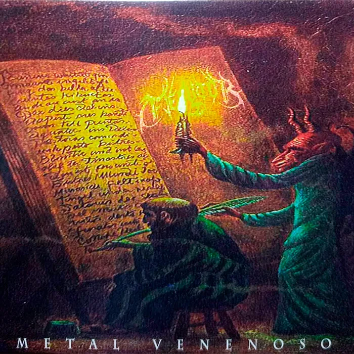 Metal venenoso cover