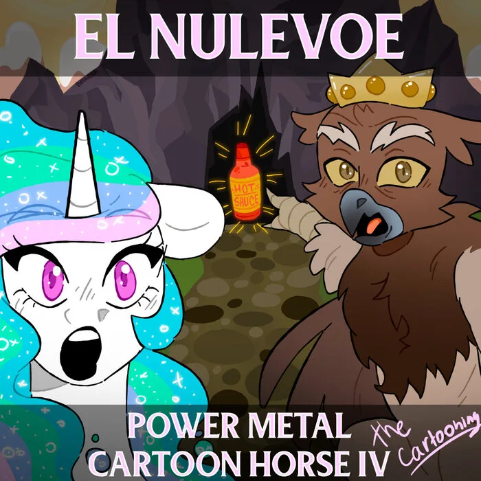 Power Metal Cartoon Horse IV: The Cartooning cover