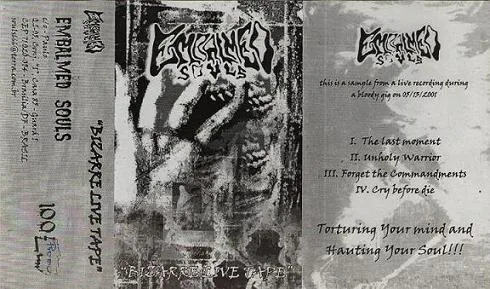 Bizarre Live Tape cover
