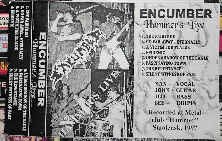 Hammer's Live cover