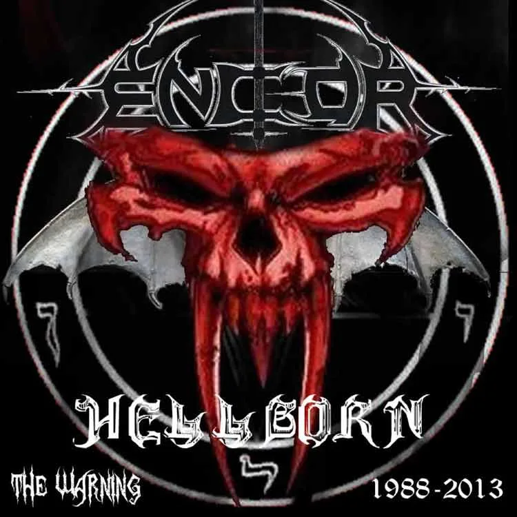 Hellborn: The Warning 1988-2013 cover
