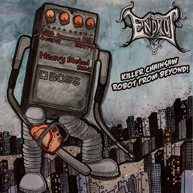 Killer Chainsaw Robot from Beyond! cover