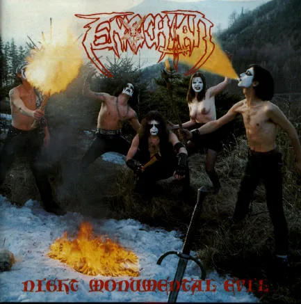 Night Monumental Evil cover