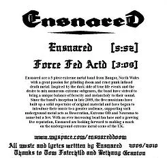 Ensnared Sampler cover
