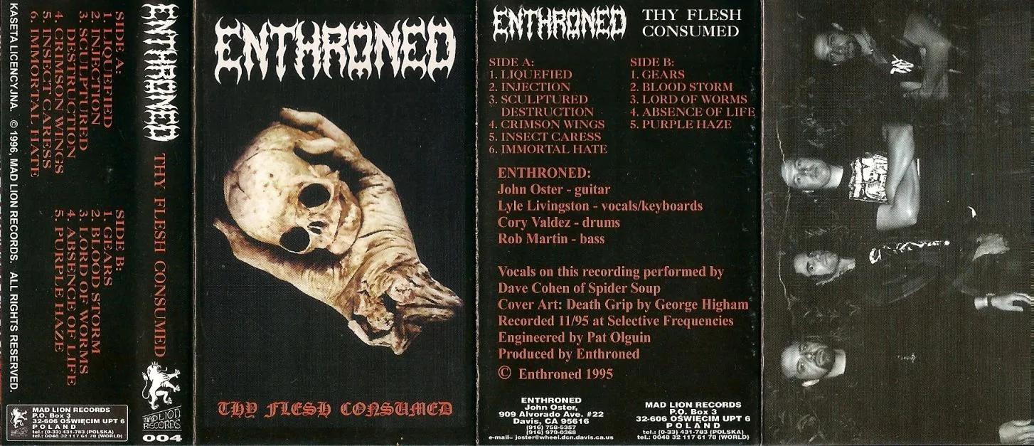Thy Flesh Consumed cover