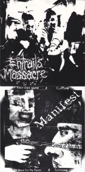 Entrails Massacre / Manifest cover