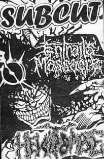 Entrails Massacre / SubCut / Hekatombe - 3waylivetape cover