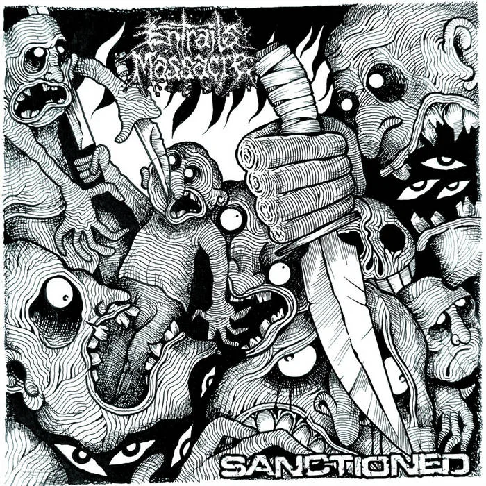 Entrails Massacre / Sanctioned cover