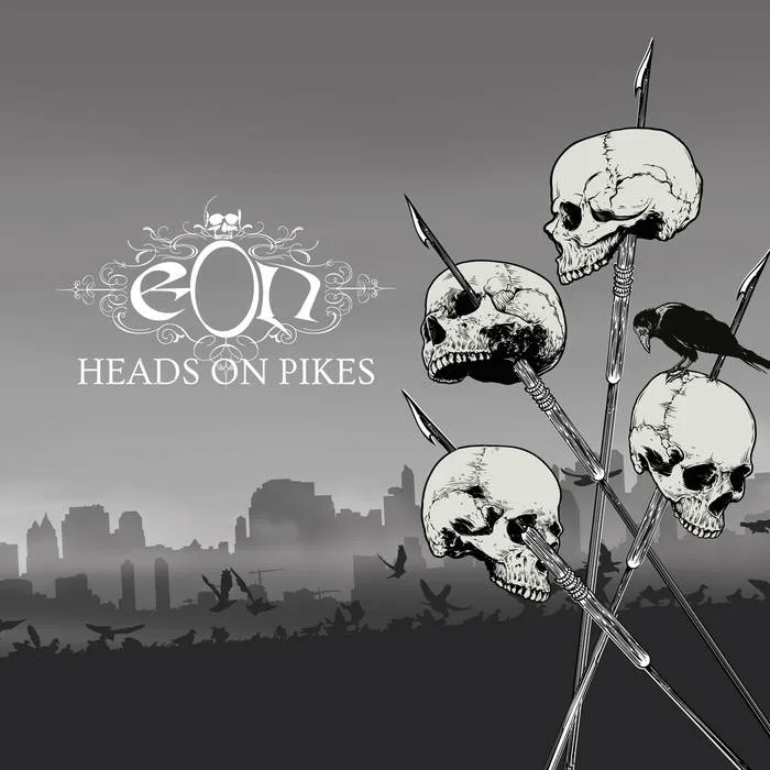 Heads on pikes cover