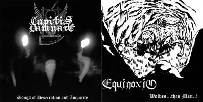 Songs of Desecration and Impurity / Wolves...Then Men...! cover