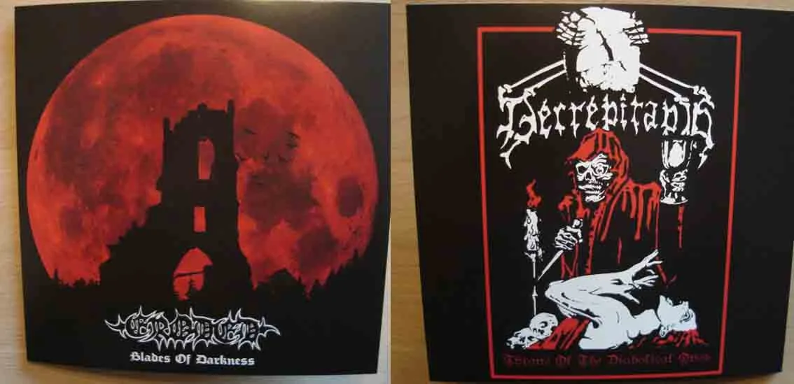 Throne of the Diabolical Ones / Blades of Darkness cover