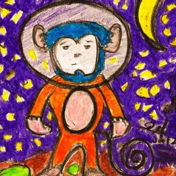 The Lonely Space Monkey (Part One) cover