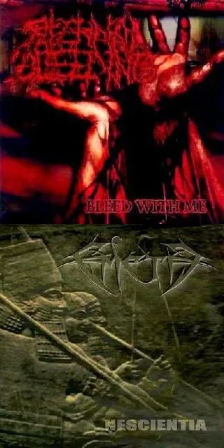 Nescientia / Bleed with Me cover