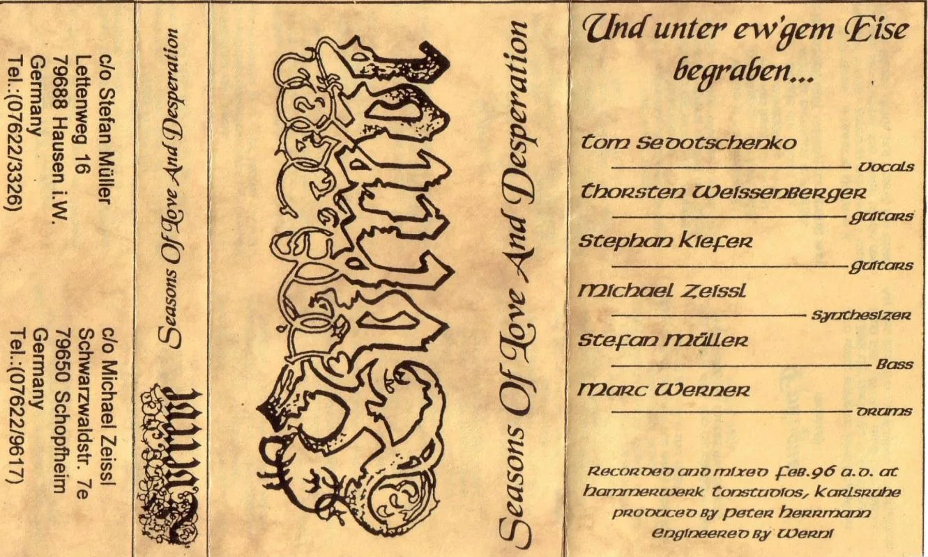 Seasons of Love and Desperation cover