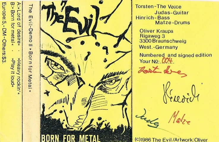 Born for Metal cover